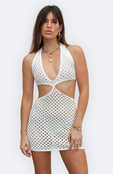Havana Crochet Mini Dress